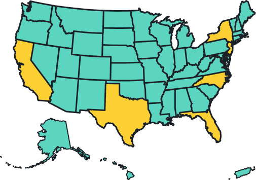 United States map